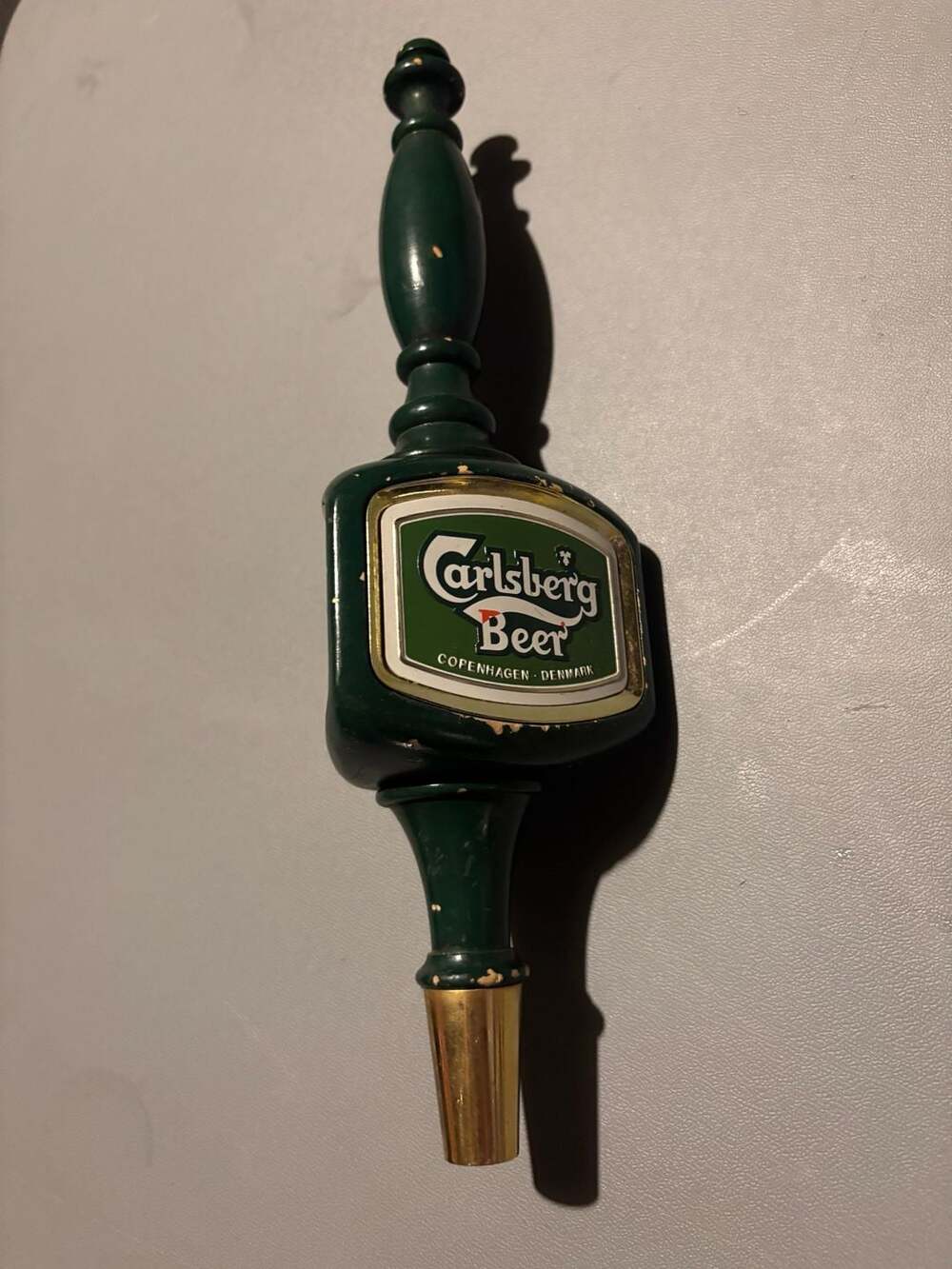 Vintage Carlsberg Beer Tap Handle Denmark